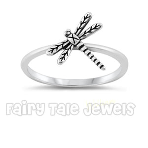 Girl’s .925 Sterling Silver Dragonfly Ring