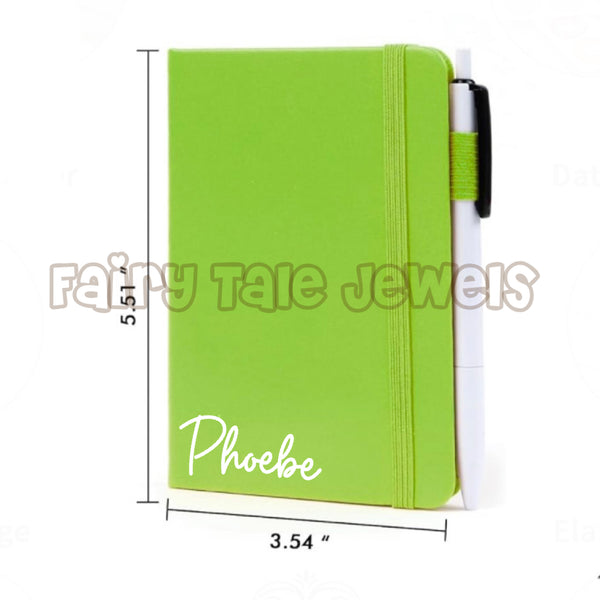 Personalized Mini Journal Notebook