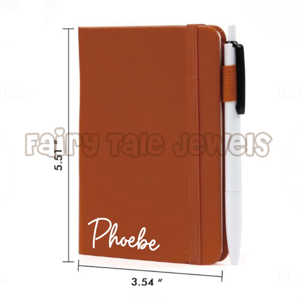 Personalized Mini Journal Notebook