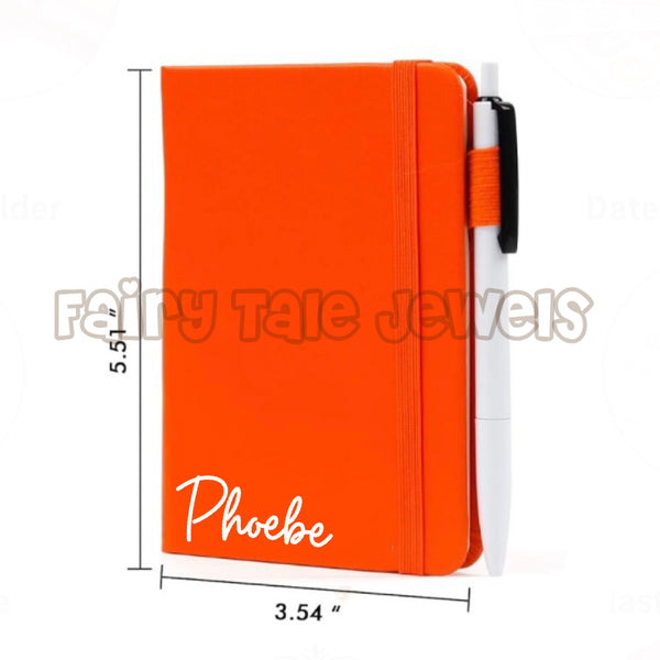 Personalized Mini Journal Notebook