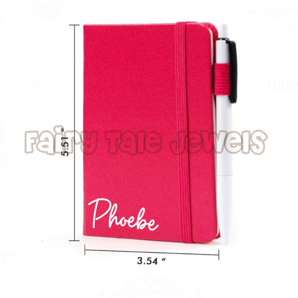 Personalized Mini Journal Notebook