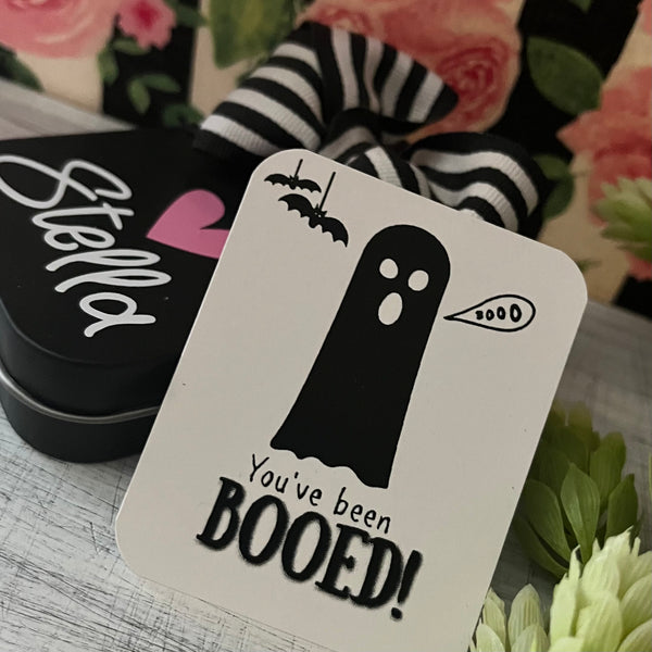 You’ve Been “Booed” Halloween Necklace