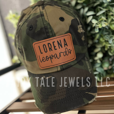 LORENA Leopards Vintage Baseball Hat