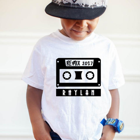 Personalized Remix Boys T-Shirt